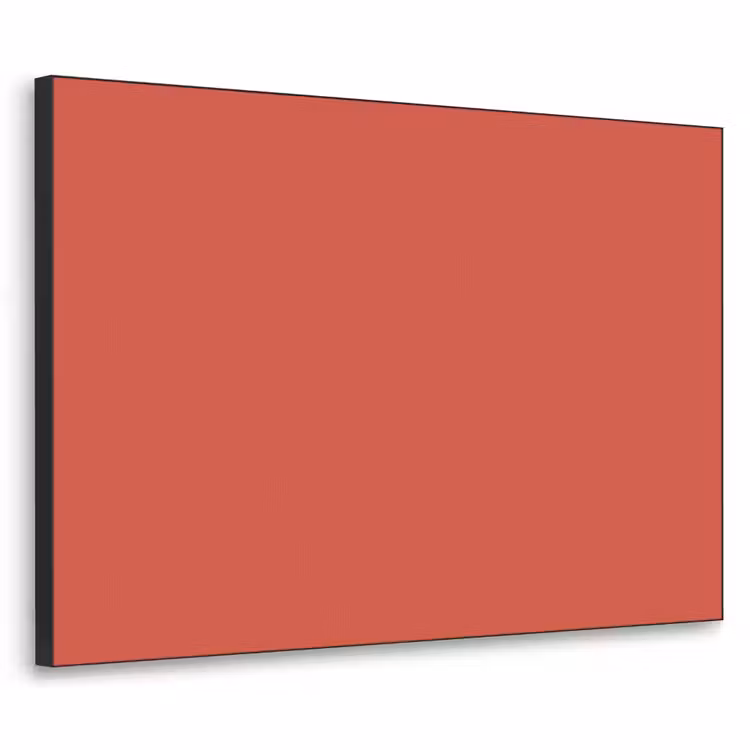 Brick - Red - Rood Textielframe zwart klein 947 -3d