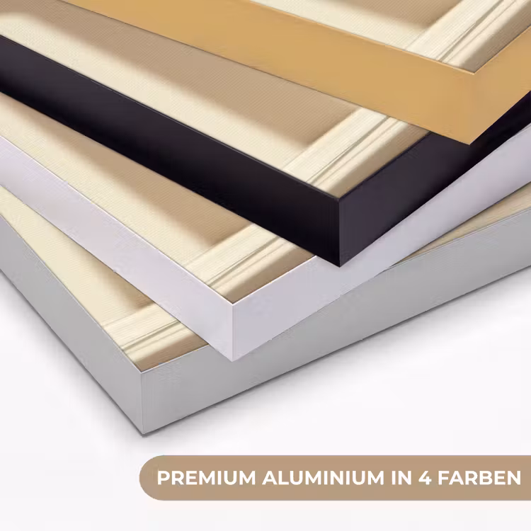 Champagne - Beige - Schaduw - Bubbels Textielframe zwart klein -USP_kleurenDE