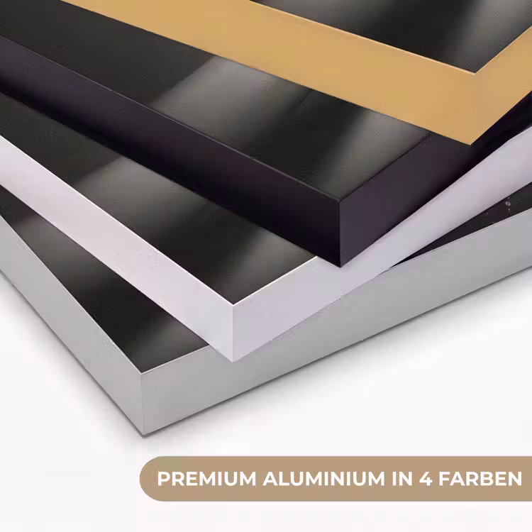 Champagnefles - Glas - Minimalistisch - Spetters Textielframe zwart klein -USP_kleurenDE