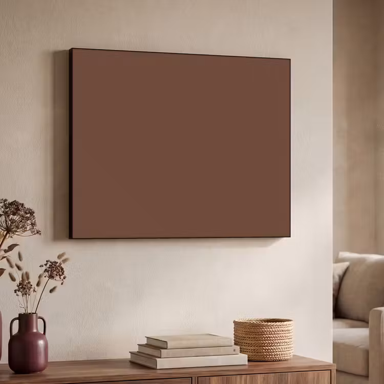 Deep - Clay - Brown - Bruin Textielframe zwart klein 947 -sfeer3