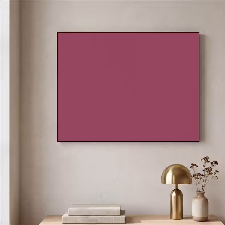 Deep - Rasberry - Rood Textielframe zwart klein 947 -sfeer2