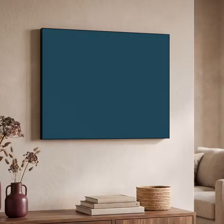 Dark - Indigo - Blauw Textielframe zwart klein 947 -sfeer3