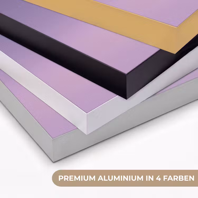 Edelstenen - Glitters - Paars - Kleurrijk Textielframe zwart klein -USP_kleurenDE