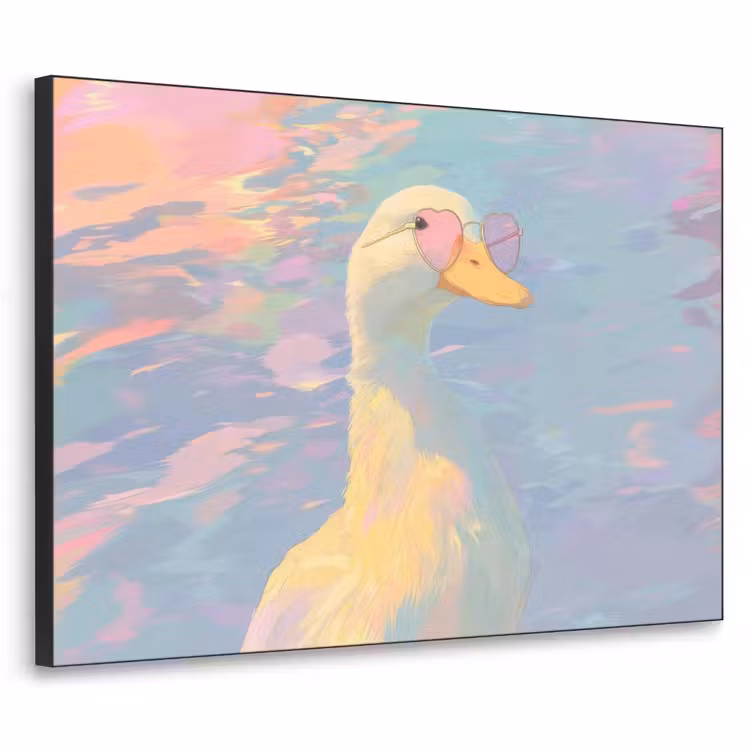 Eend - Zonnebril - Water Textielframe - compleet frame klein -3d
