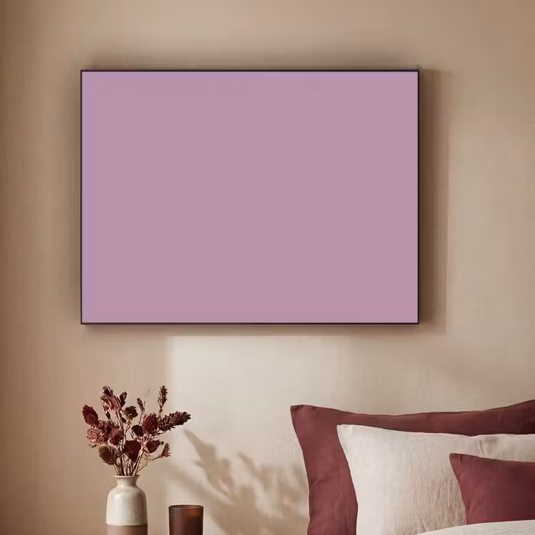 Lilac - Paars - Mauve Textielframe zwart klein 947 -sfeer1