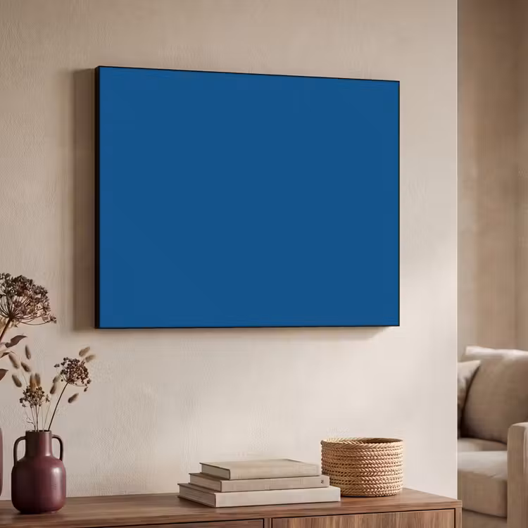 Free - Groove - Blauw Textielframe zwart klein 947 -sfeer3