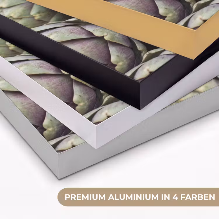 Art Frame - Gemüse – Frisch – Essen - Groenten - Vers - Eten Textielframe zwart klein