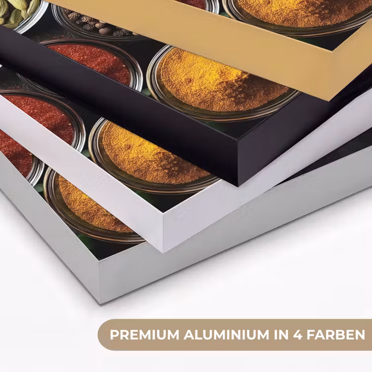 Glazen - Bakjes - Blaadjes - Kruiden Textielframe zwart klein -USP_kleurenDE