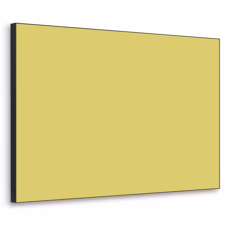 Golden - Ochre - Geel Textielframe zwart klein 947 -3d