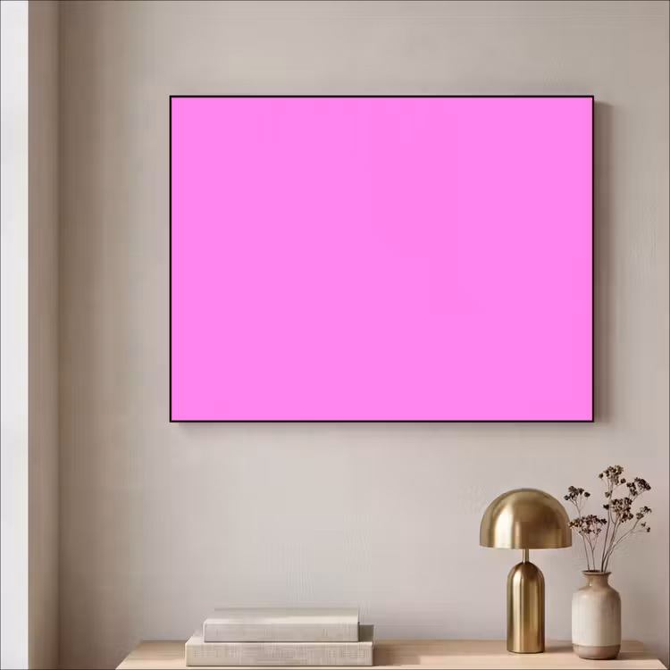 Bright - Orchid - Roze Textielframe zwart klein 947 -sfeer2