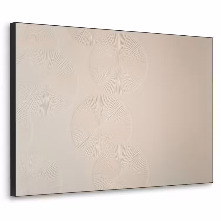 Japandi - Beige - Modern Textielframe - compleet frame klein -3d