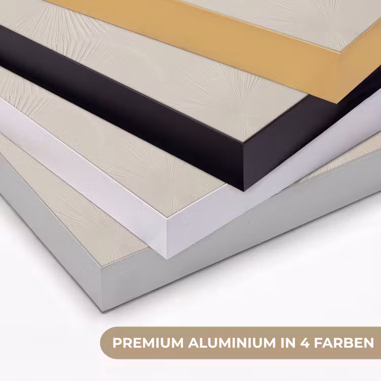 Japandi - Beige - Modern Textielframe zwart klein -USP_kleurenDE