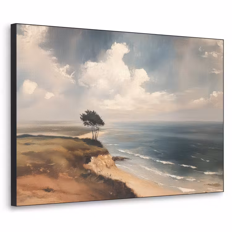 Klif - Zee - Boom Textielframe - compleet frame klein -3d
