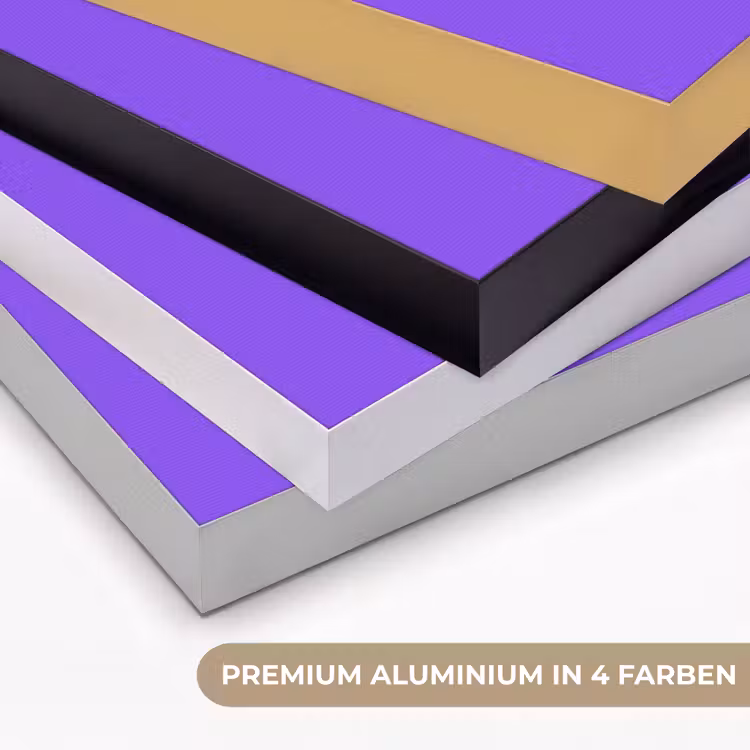 Vivid - Violet - Paars Textielframe zwart klein 947 -USP_kleurenDE