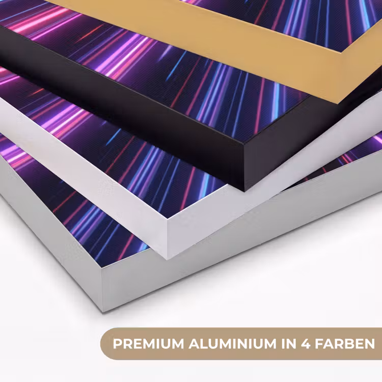 Lichtsnelheid - Ruimte - Roze - Paars Textielframe zwart klein -USP_kleurenDE