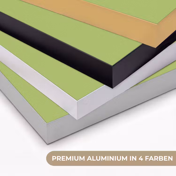 Lime - Glow - Groen Textielframe zwart klein 947 -USP_kleurenDE