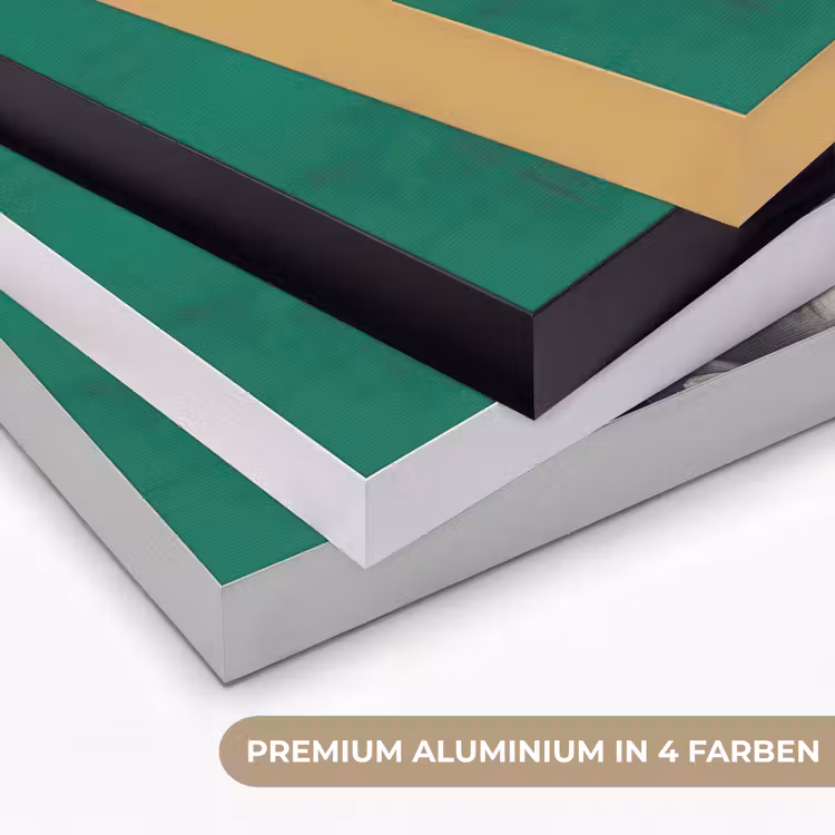 Man - Planten - Groen Textielframe zwart klein -USP_kleurenDE