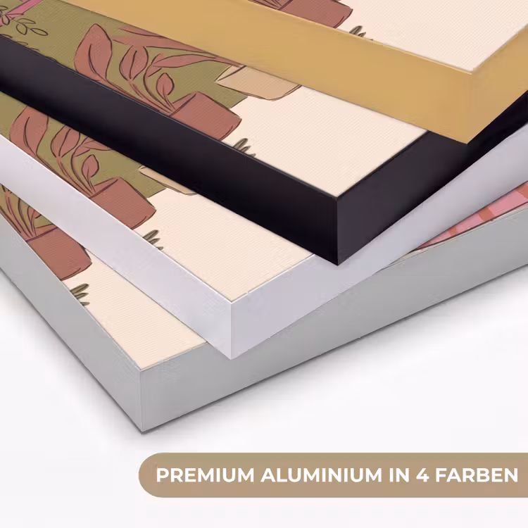 Mensen - Mannen - Hoeden - Retro - Interieur Textielframe zwart klein -USP_kleurenDE