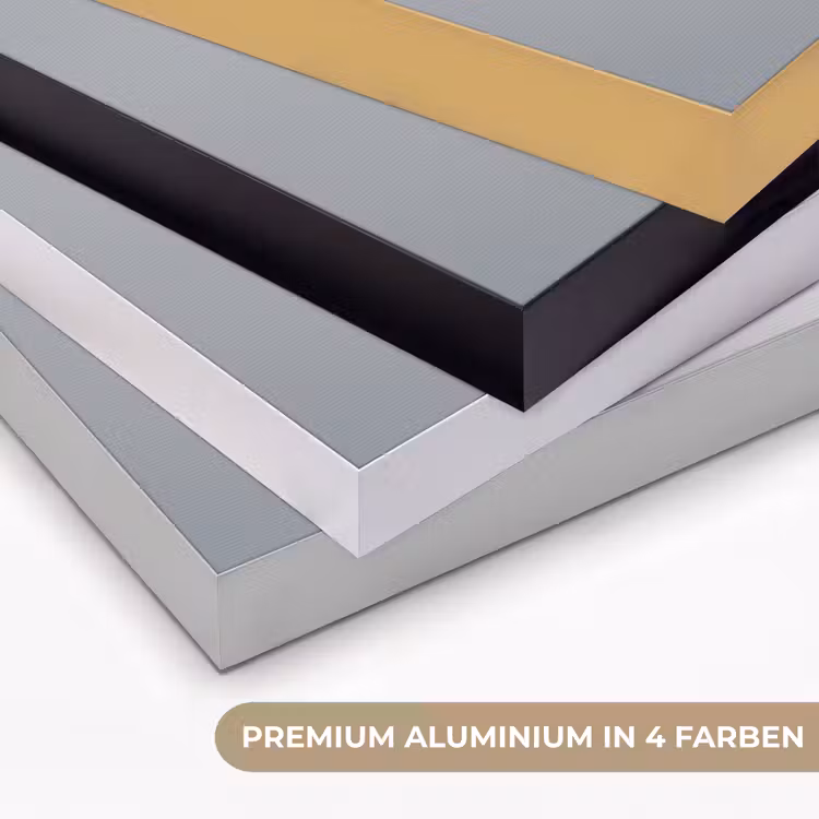 Minimalistisch - Silhouet - Zwart - Vliegtuig Textielframe zwart klein -USP_kleurenDE