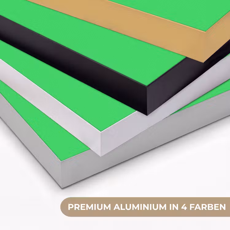 Mint - Green - Groen Textielframe zwart klein 947 -USP_kleurenDE