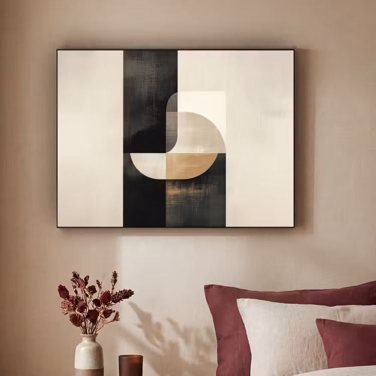 Modern - Vierkant - Vormen Textielframe - compleet frame klein -sfeer1