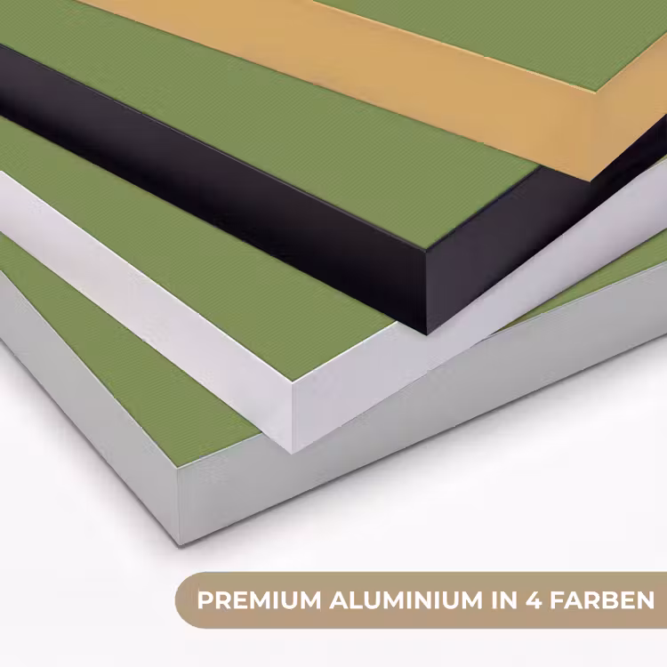 Moss - Green - Groen Textielframe zwart klein 947 -USP_kleurenDE