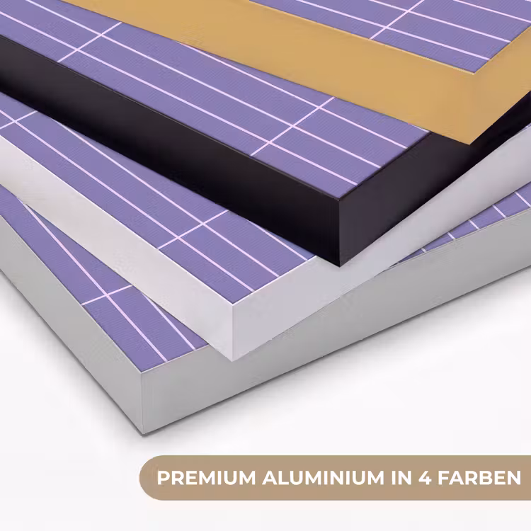 Patroon - Tegel - Lila Textielframe zwart klein 947 -USP_kleurenDE