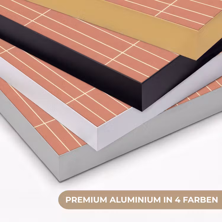 Patroon - Tegels - Terracotta Textielframe zwart klein 947 -USP_kleurenDE