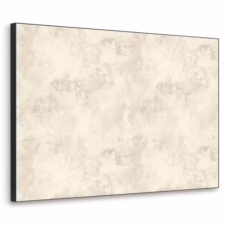 Patroon - Organisch - Beige Textielframe zwart klein 947 -3d