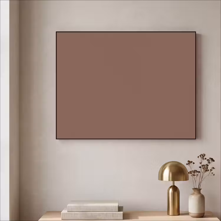 Muted - Chestnut - Bruin Textielframe zwart klein 947 -sfeer2