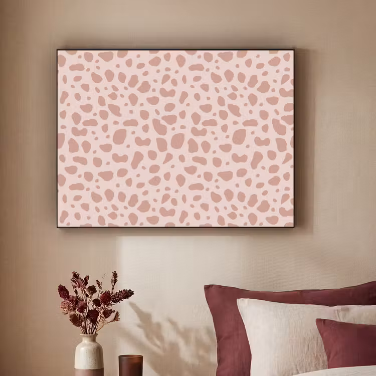 Nude - Luipaard - Tinten Textielframe - compleet frame klein 947 -sfeer1