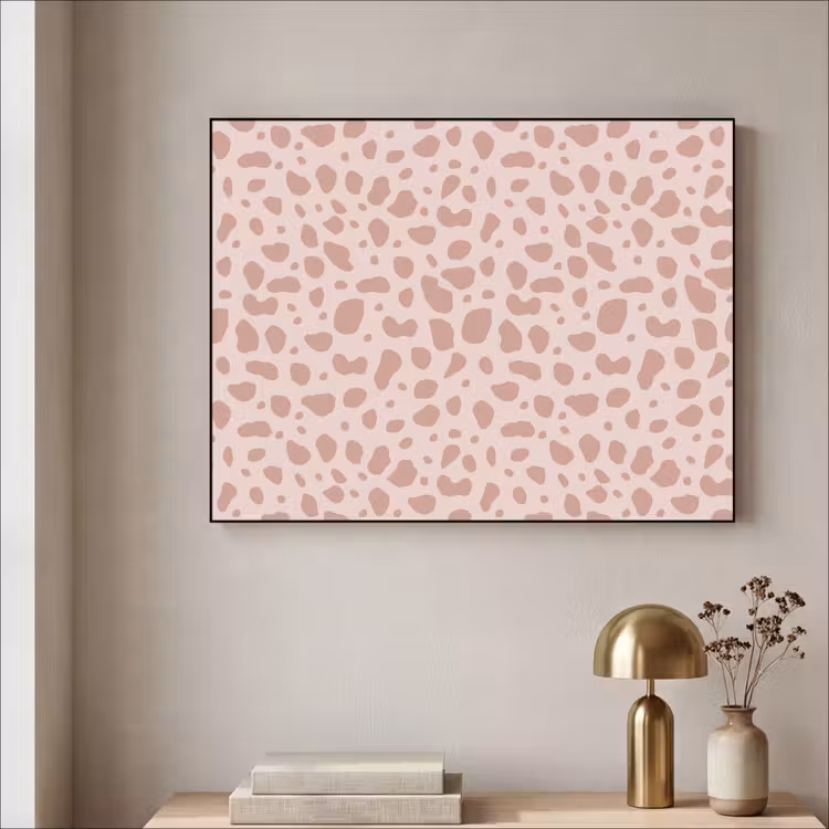 Nude - Luipaard - Tinten Textielframe - compleet frame klein 947 -sfeer2