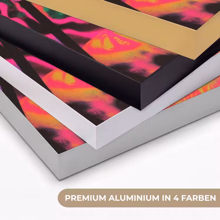 Neon - Vrouw - Microfoon Textielframe zwart klein -USP_kleurenDE