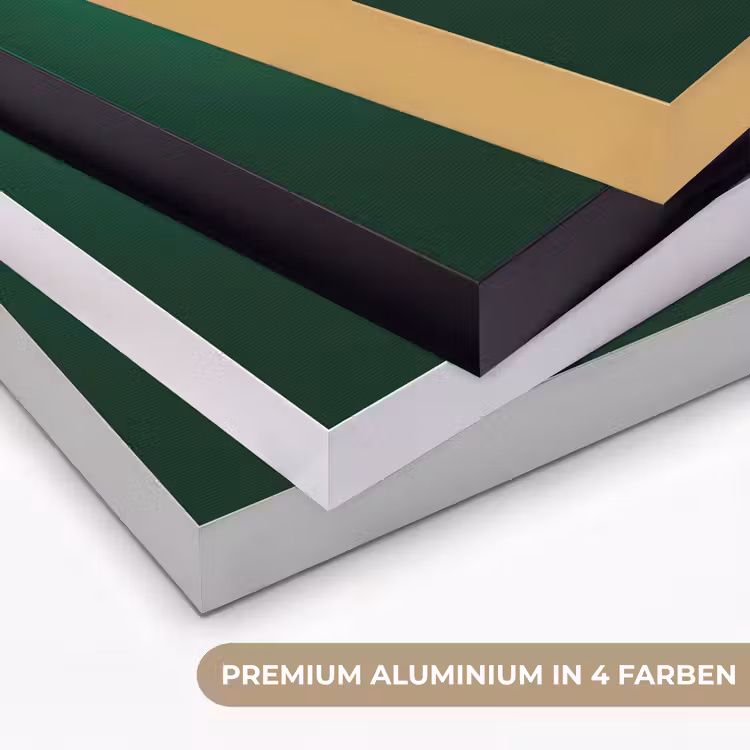 Neon - Groen - Licht Textielframe zwart klein -USP_kleurenDE