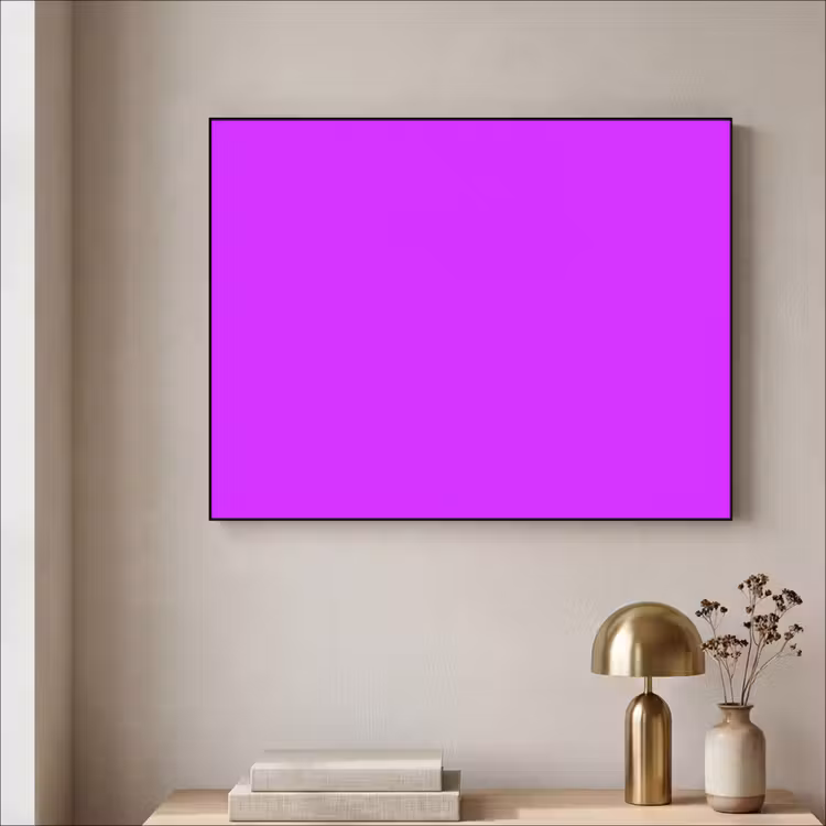 Neon - Orchid - Paars Textielframe zwart klein 947 -sfeer2