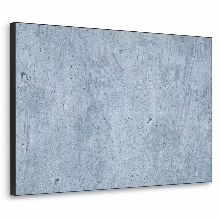 Oppervlak - Ruw - Abstract - Modern - Grijs Textielframe zwart klein -3d