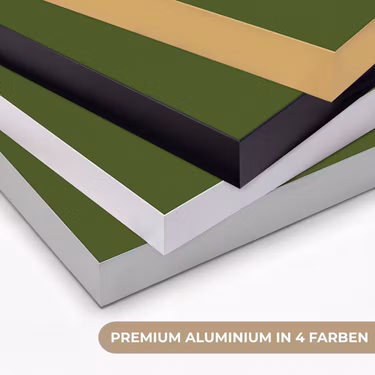 Olive - Drab - Groen Textielframe zwart klein 947 -USP_kleurenDE