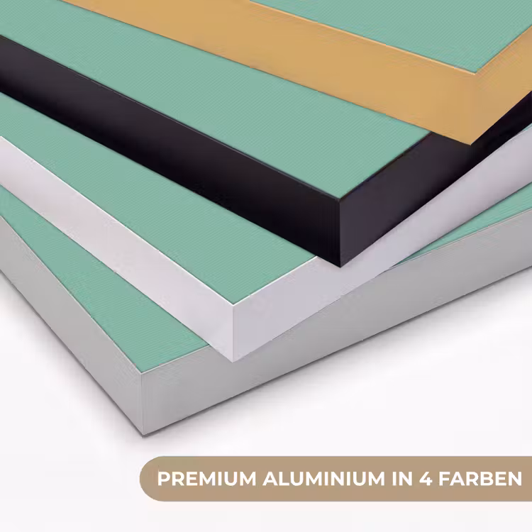 Ocean - Jade - Groen Textielframe zwart klein 947 -USP_kleurenDE