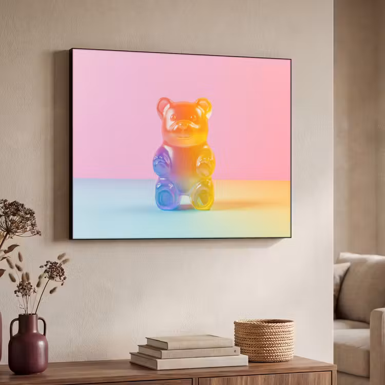 Pastel - Snoep Textielframe - compleet frame klein -sfeer3