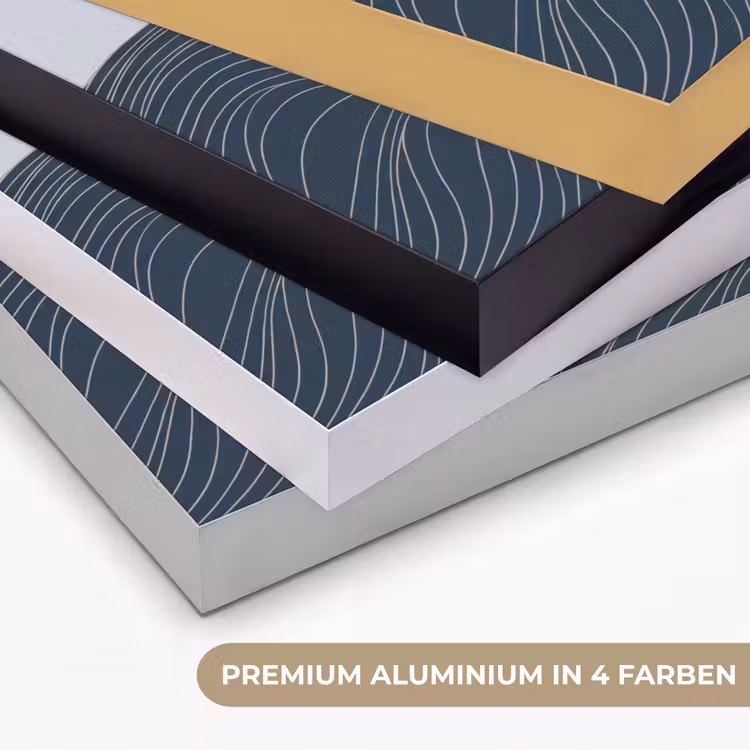 Persoon - Surfen - Oceaan - Natuur - Modern Textielframe zwart klein -USP_kleurenDE