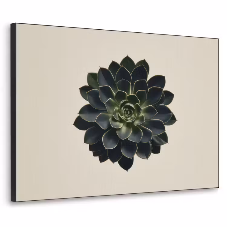 Rozet - Cirkelvormig - Donkergroen Textielframe zwart klein -3d