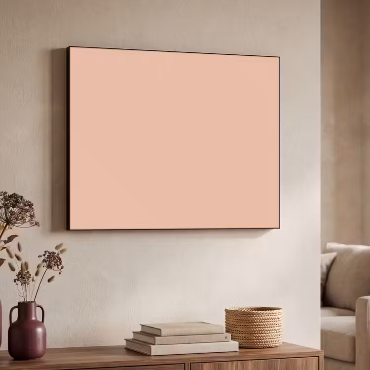 Blush - Terracotta - Nude Textielframe zwart klein 947 -sfeer3