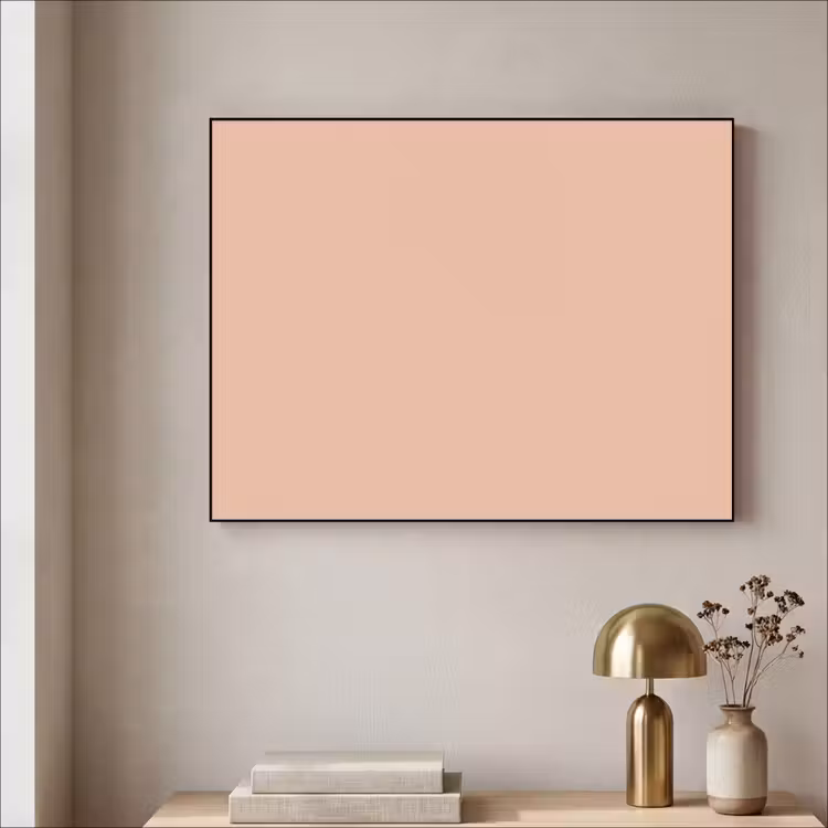 Blush - Terracotta - Nude Textielframe zwart klein 947 -sfeer2