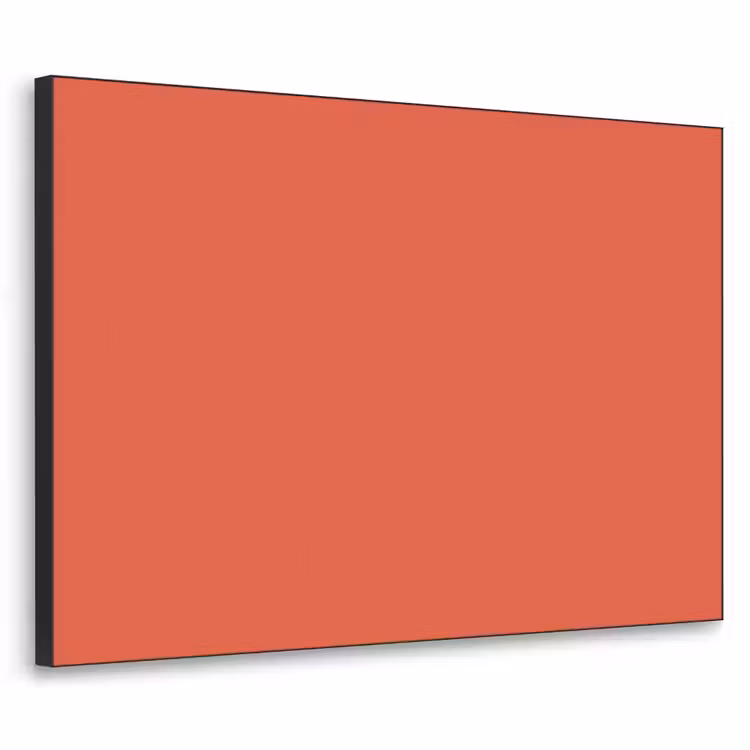 Rustic - Clay - Oranje Textielframe zwart klein 947 -3d