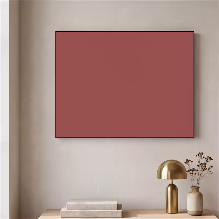 Barn - Antique - Rood Textielframe zwart klein 947 -sfeer2