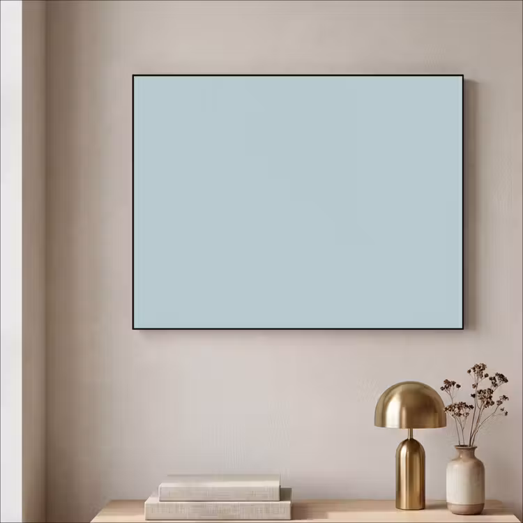 Slate - Blue - Blauw Textielframe zwart klein 947 -sfeer2