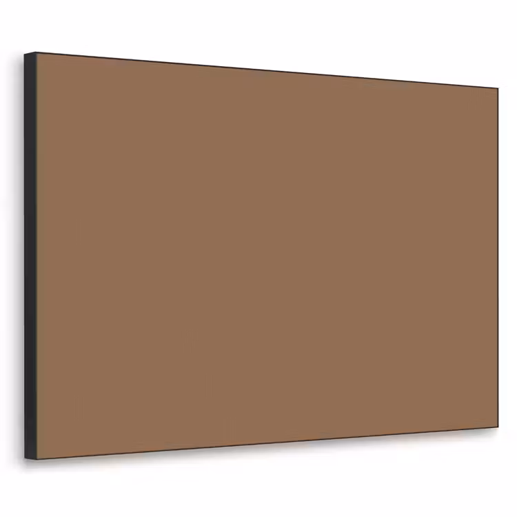 Soft - Walnut - Bruin Textielframe zwart klein 947 -3d