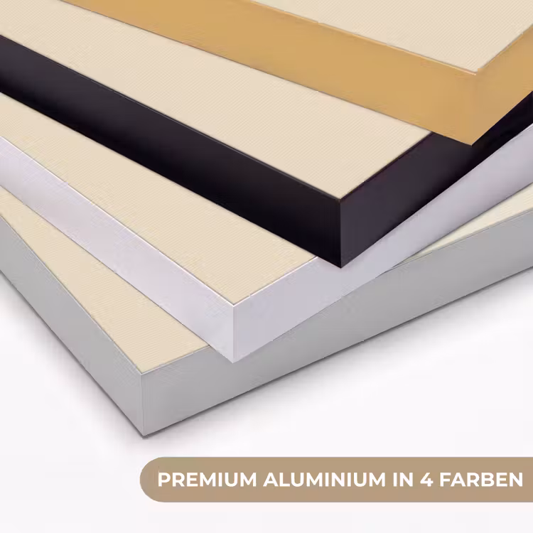 Specht - Bloemen - Paars Textielframe zwart klein -USP_kleurenDE