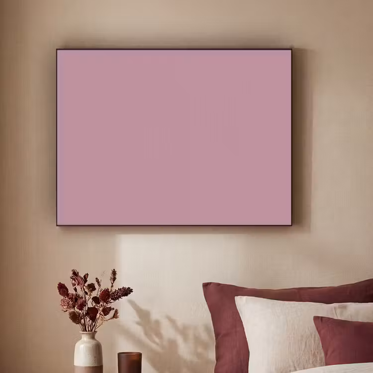 Dusty - Mauve - Paars Textielframe zwart klein 947 -sfeer1
