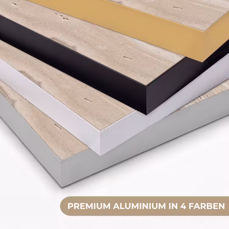 Steen - Patroon - Textuur - Natuurlijk - Beige Textielframe zwart klein -USP_kleurenDE